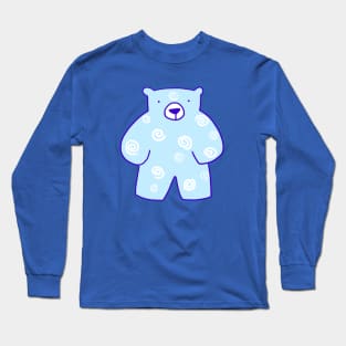 Winter Teddy Bear Long Sleeve T-Shirt